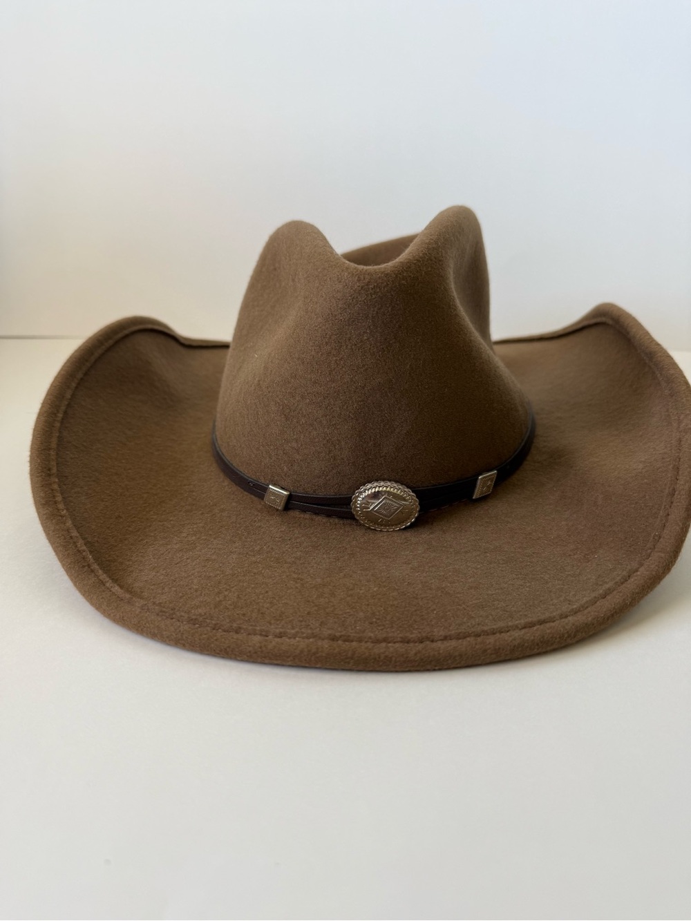 Stetson Hollywood Drive Crushable Wool Cowboy Hat Brown Medium Made USA